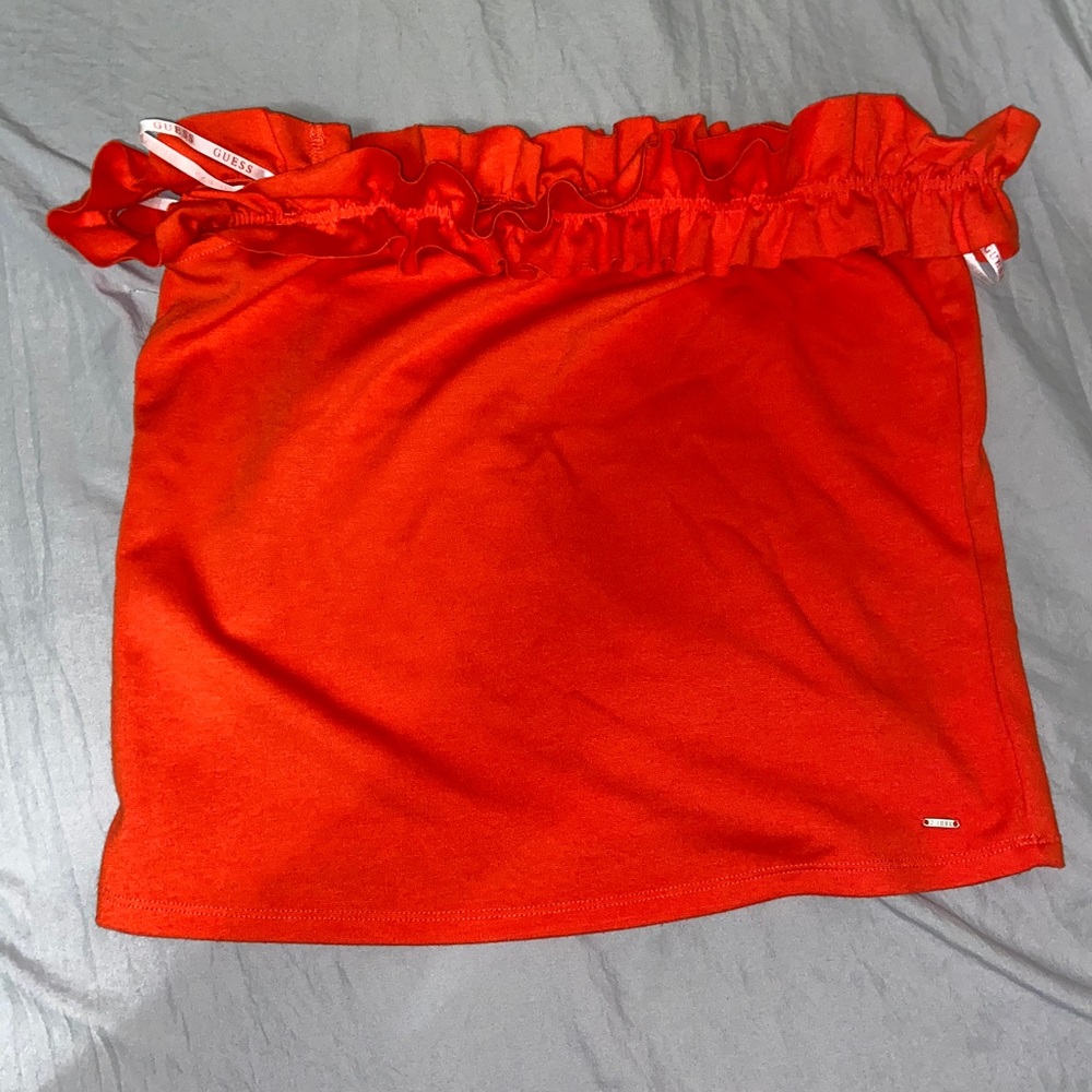 off shoulder crop top
